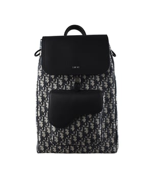 Dior Dior Ryggsäck med sadelform Svart