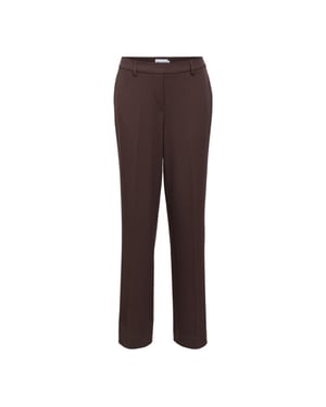 Object objlisa mw straight pant noos 23047613 seal brown
