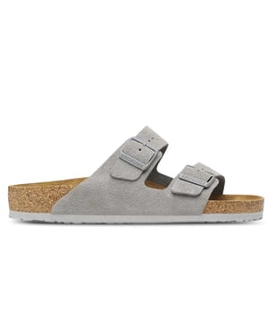 Birkenstock Arizona suède smal voetbed unisex slipper