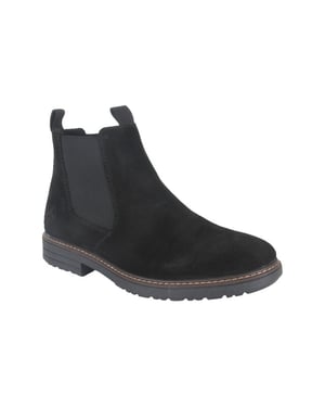 Rieker 33180-01 heren enkellaarzen gekleed