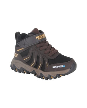 Skechers 406412l bkbr jongens klittenbandboots