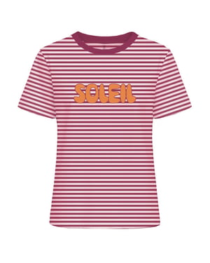 Only Onlamira ss reg stripe tee cs jrs dessin