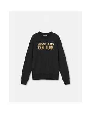 Versace Jeans Versace jeans couture sweater branding gold brushed