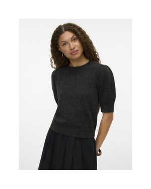 Vero Moda Doffy gebreide pullover met pofmouwen