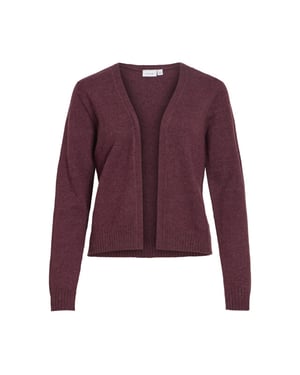 Vila Viril korte gebreide cardigan