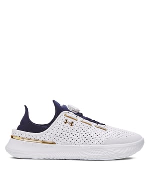 Under Armour SlipSpeed-sportschoenen voor heren (Wit/Goud)