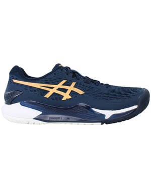Asics Gel-Resolution 9 Mens Navy Tennis Shoes