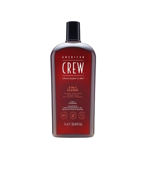 Crew 3 In 1 Shampoo, Conditioner & Body Wash 1000 ml