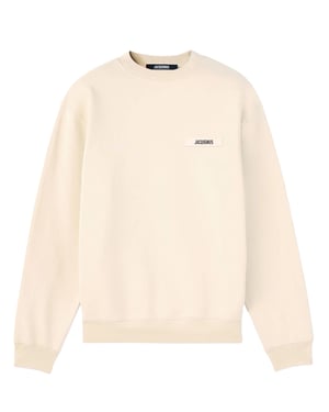 Le Gros Grain Le Gros Grain Sweatshirt in Beige