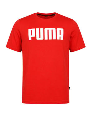 Puma Essentials Mens Red T-Shirt
