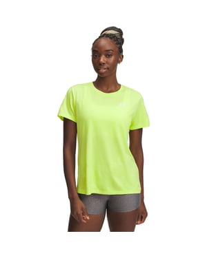 Under Armour Twist T-shirt met korte mouwen voor dames (Geel)