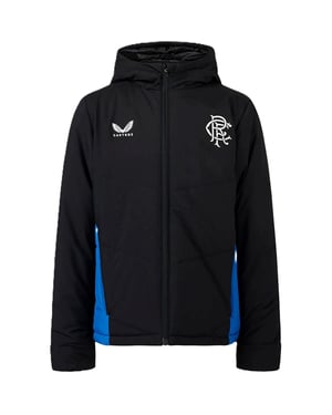 Castore Rangers FC gewatteerde jas voor dames (Peacoat Marine)