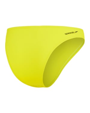 Speedo Bikinibottnar med logotyp för kvinnor/damer (Citrongrön)