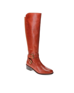 Jones Bootmaker Phoebe Small Calf Fit Leather Knee Boots