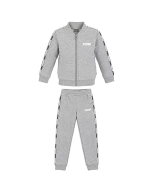Puma Tape 2.0 Kids Grey Tracksuit
