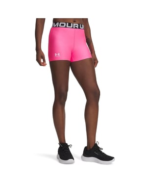 Under Armour Dames/Dames HeatGear Compressieshort (Roze)
