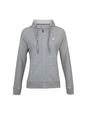 Babolat Raglanjas met capuchon voor kinderen (Grijs Heather)