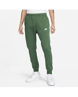 Nike Heren Sportswear Club Fleece Joggingbroek (Groen/Wit)