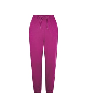Pieces Joggingbyxor i tjockt tyg för kvinnor (Festival Fuchsia)