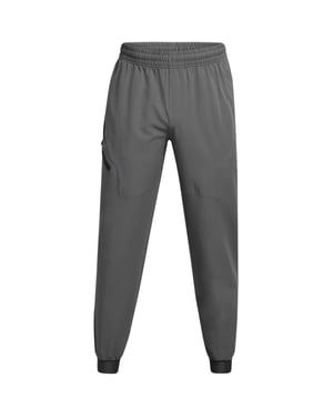 Under Armour Unstoppable geweven joggingbroek voor heren (Grijs/Zwart)