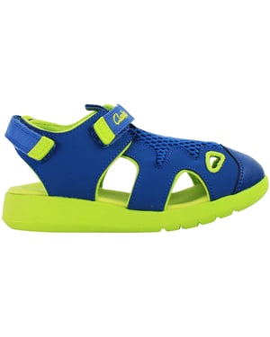 Clarks Ezera Sea Kids Blue Sandals