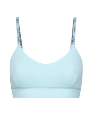 Lee Dames Alvina V-hals Bralette (Zacht Blauw)