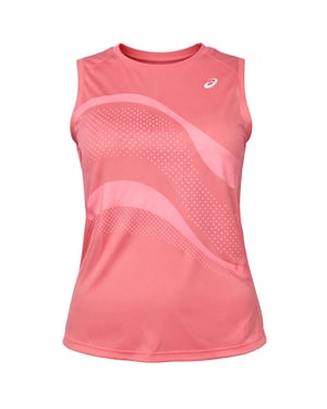 Asics Court GPX Womens Pink Tennis Vest