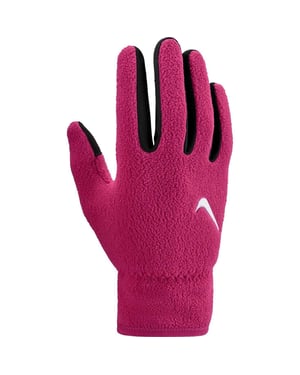 Nike Thermafit fleece winterhandschoenen (Biet/Wit)