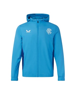 Castore Rangers FC-anorak voor heren (Blauw/Donkerblauw)