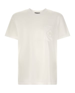 Dolce & Gabbana Vit T-shirt i Bomull