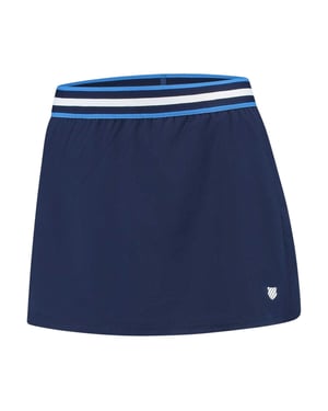 K-Swiss Barn/Kids Core Team Randig Tennis Skorts (Marinblå)