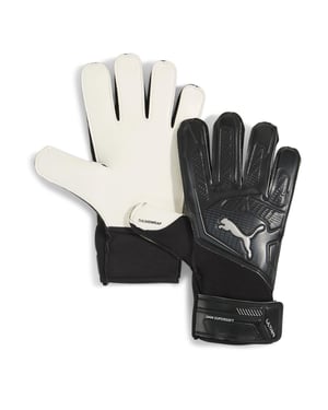 Puma Ultra Play RC-keepershandschoenen voor kinderen (Zwart/Zilver)
