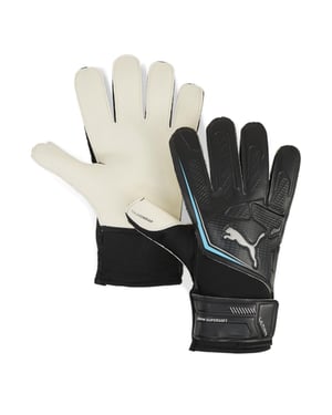 Puma Ultra Play RC-keepershandschoenen voor kinderen (ZWART/BLAUW)