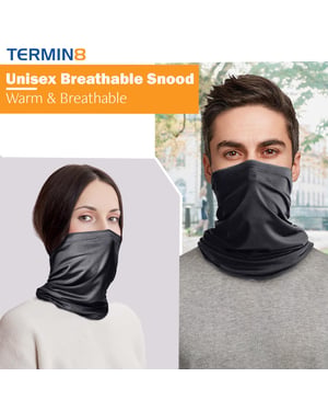 Termin8 Winter Snood – Dark Grey