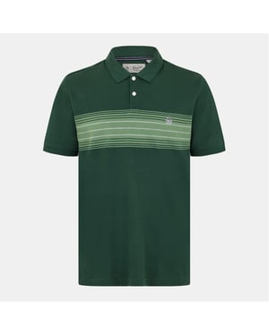 Men's Original Penguin Striped Regular Fit Shirt in Sycamore