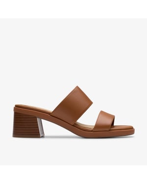Jaylan Dusk Tan Leather Sandalen