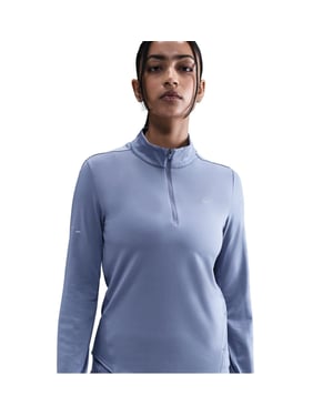 Women's Nike Swift 1 4 Zip Running Top in World Indigo