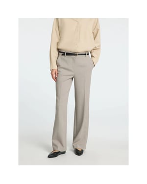 Selected Femme slfrita mw wide pant mel noos 16094206 island fossil