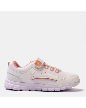 Girls Firetrap Trainers Child in White/Pink