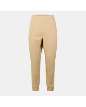 Men's Lacoste Fleece Track Pants in Croissant