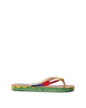 Boys Havaianas Hav. Top Pride Premium Beige 35 36 Flip Flops Unisex Kids in Dark Black