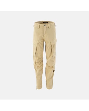 Boys G Star Solid Patterned Flap Pocket Combat Pants in Dk Brick
