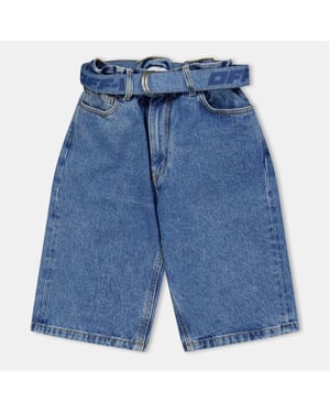 Men's Off White Off Low Crtch jn in Medium Blue