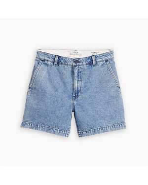 Women's Levis Wellthread 80s Mom Shorts in Quarter Past