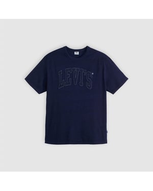 Women's Levis 1873 T Shirt in Raw Edge Indigo