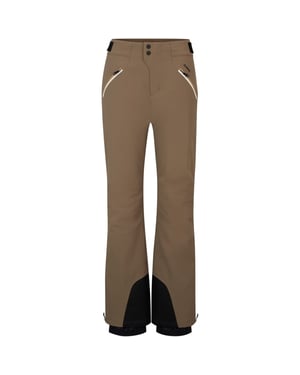 Men's Boss Solid Patterned Straight Salopette in Beige
