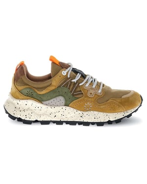 Flower Mountain Yamano 3 Men's Khaki/Green Trainers