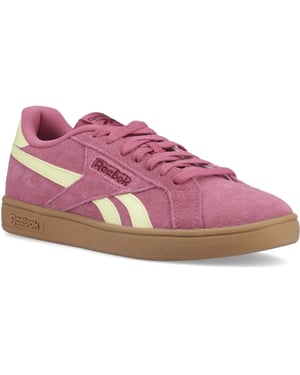 Reebok Court Retro Textiel Dames Studiopink/Yel/Haze/Blkcherry Sneakers