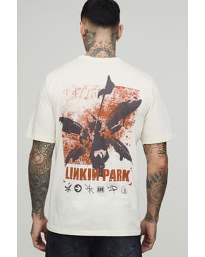 Tall Oversized Linkin Park License Print T-shirt