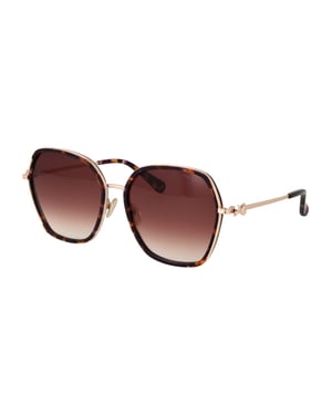 Ted Baker TB1776 Kira 703 gloss tortoise paars bruin gradiënt zonnebril